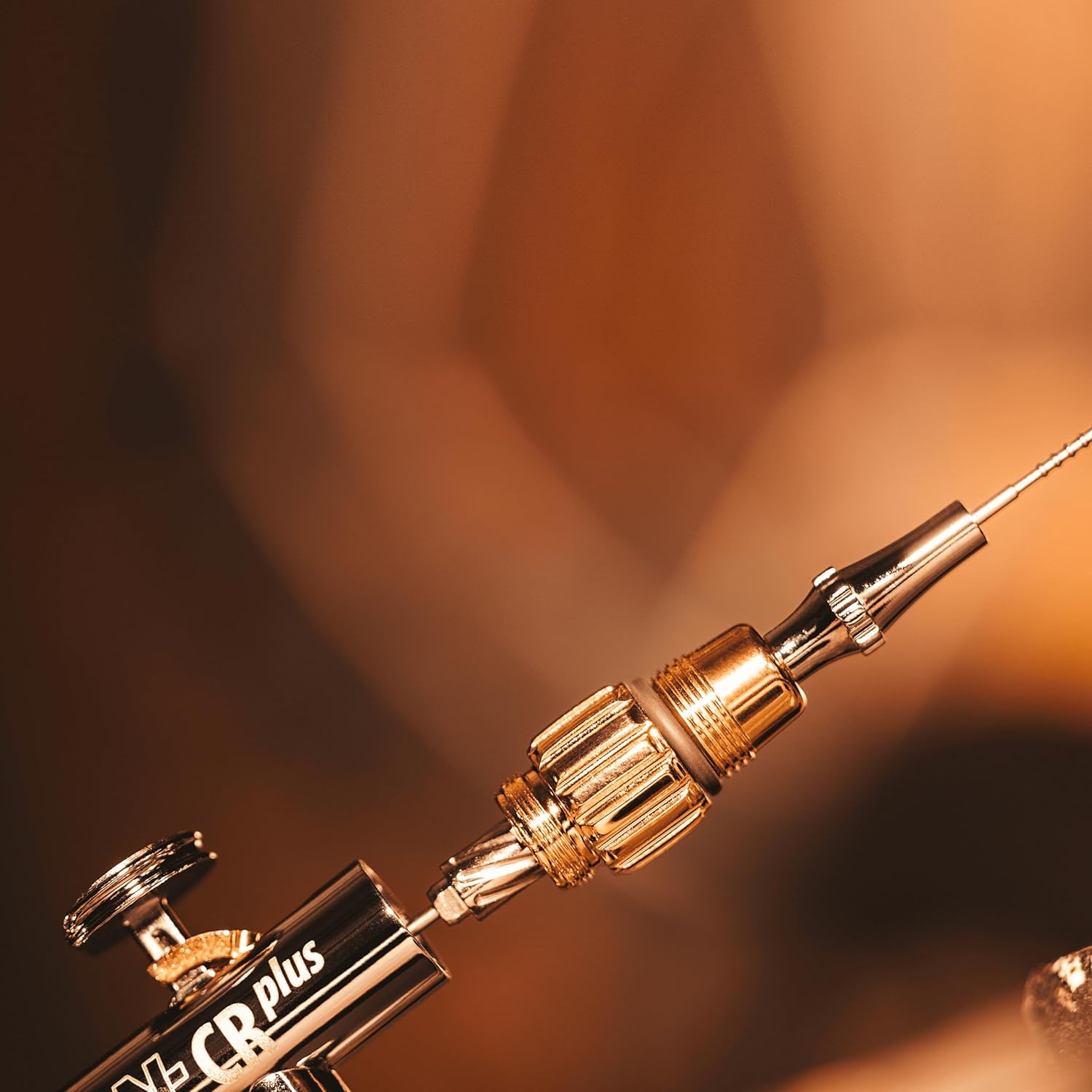 Harder & Steenbeck Airbrush – Evolution 2024 CRplus - German-Engineered Dual Action Painting Set with Gravity Feed - 0.28mm Self-Centering Nozzle - 2ml Paint Cup - 121231 - Image 8