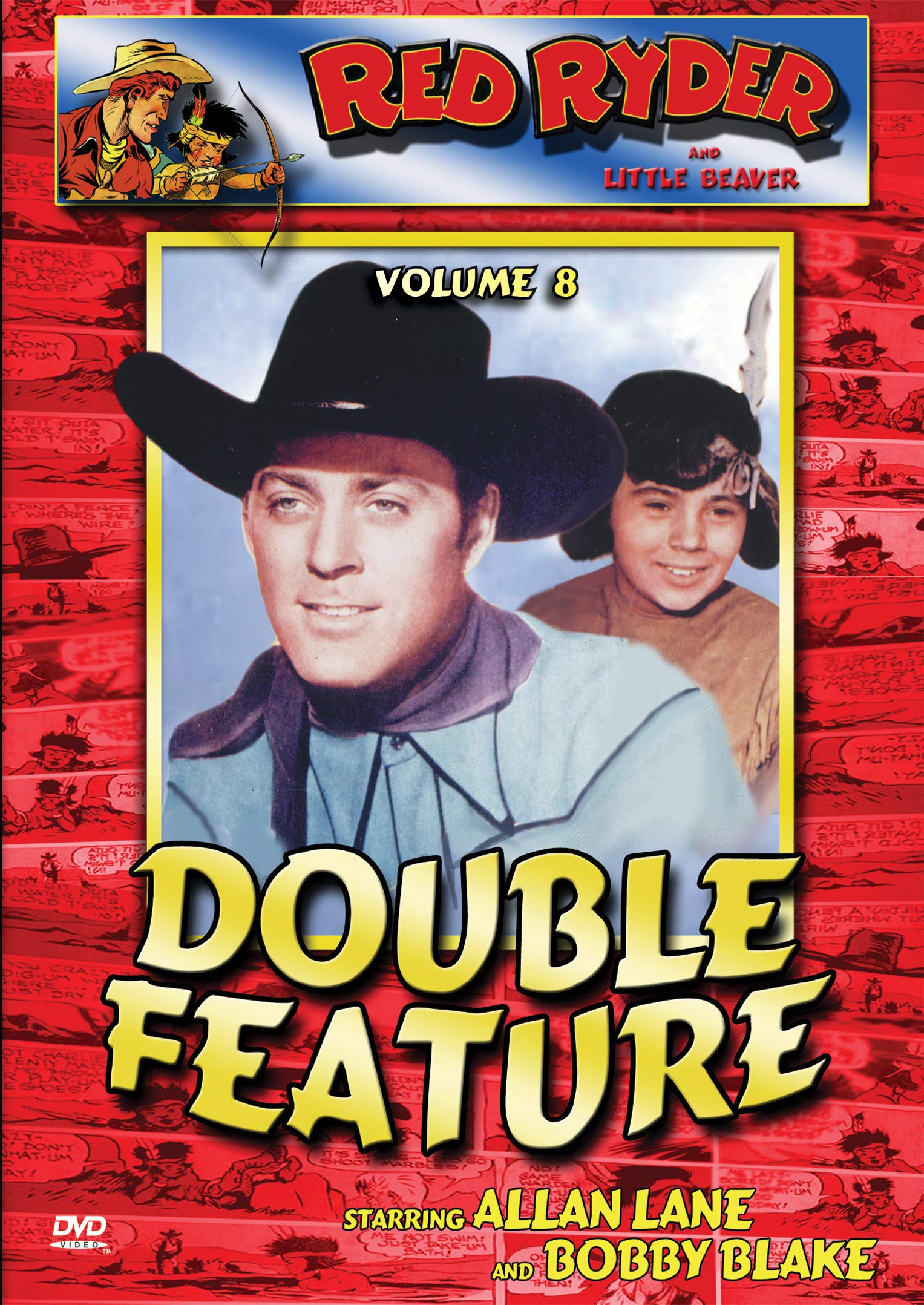 Feature Film Red Ryder Western Double Feature Vol 8 DVD New 89859840920