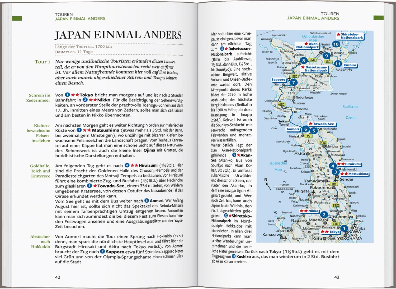 Baedeker Reiseführer Japan: mit praktischer Karte EASY ZIP