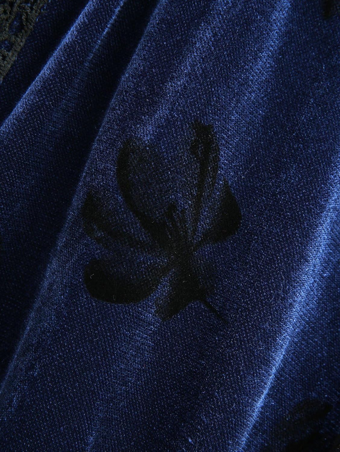 ROSE GAL Plus Size Women Lace-up Color Block Long Bell Sleeve Swing Top - Image 5