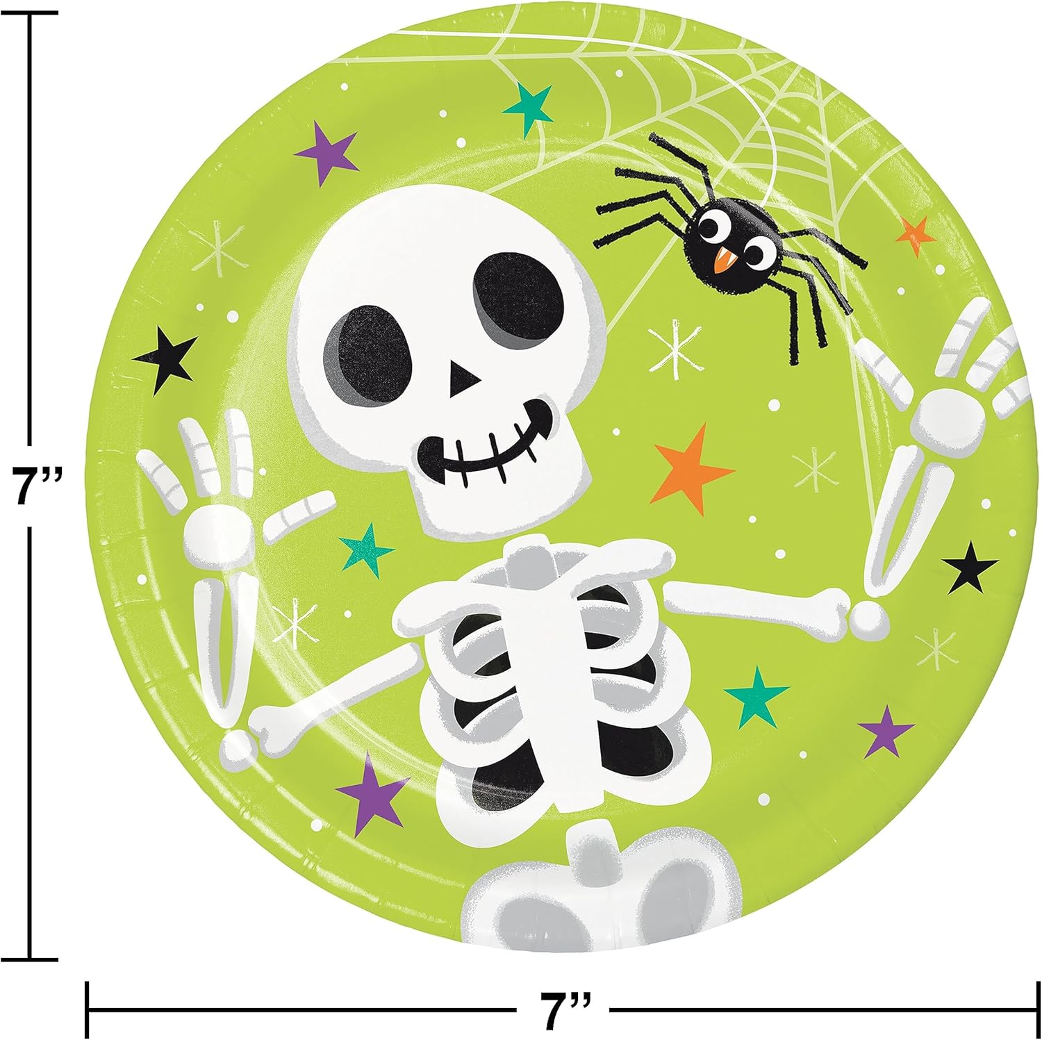 Kids Halloween Party Supplies - Plates Napkins Stickers Banner Favor Bags (93 Piece)