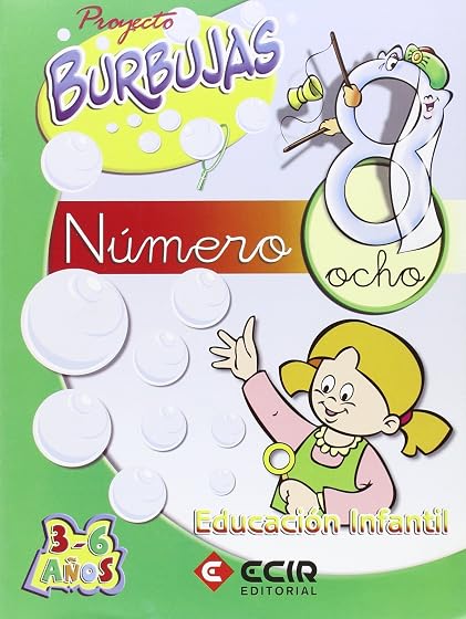 Cuaderno Numero 8 Proyecto Burbujas Educacion Infantil