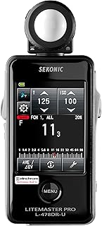 Sekonic L-478DR-U-EL Lightmeter For Elinchrom With Exclusive 3-Year Warranty