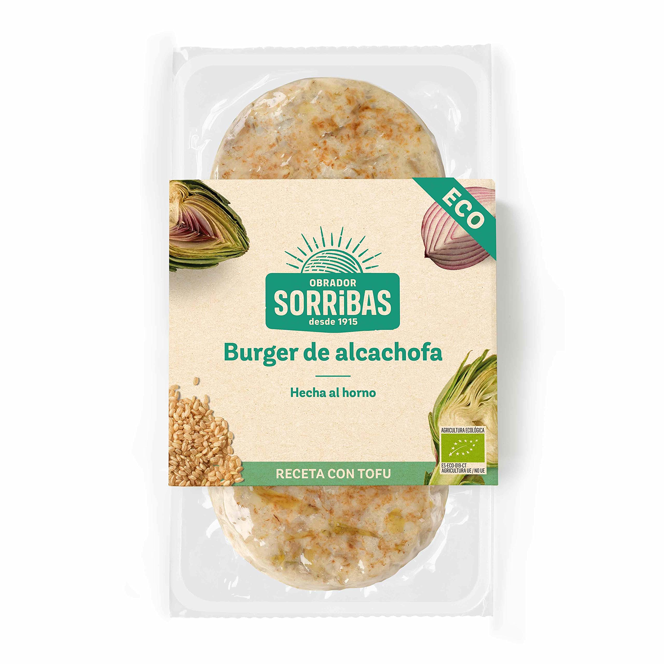 Hamburguesa Vegetal de Alcachofa Obrador Sorribas 160 g
