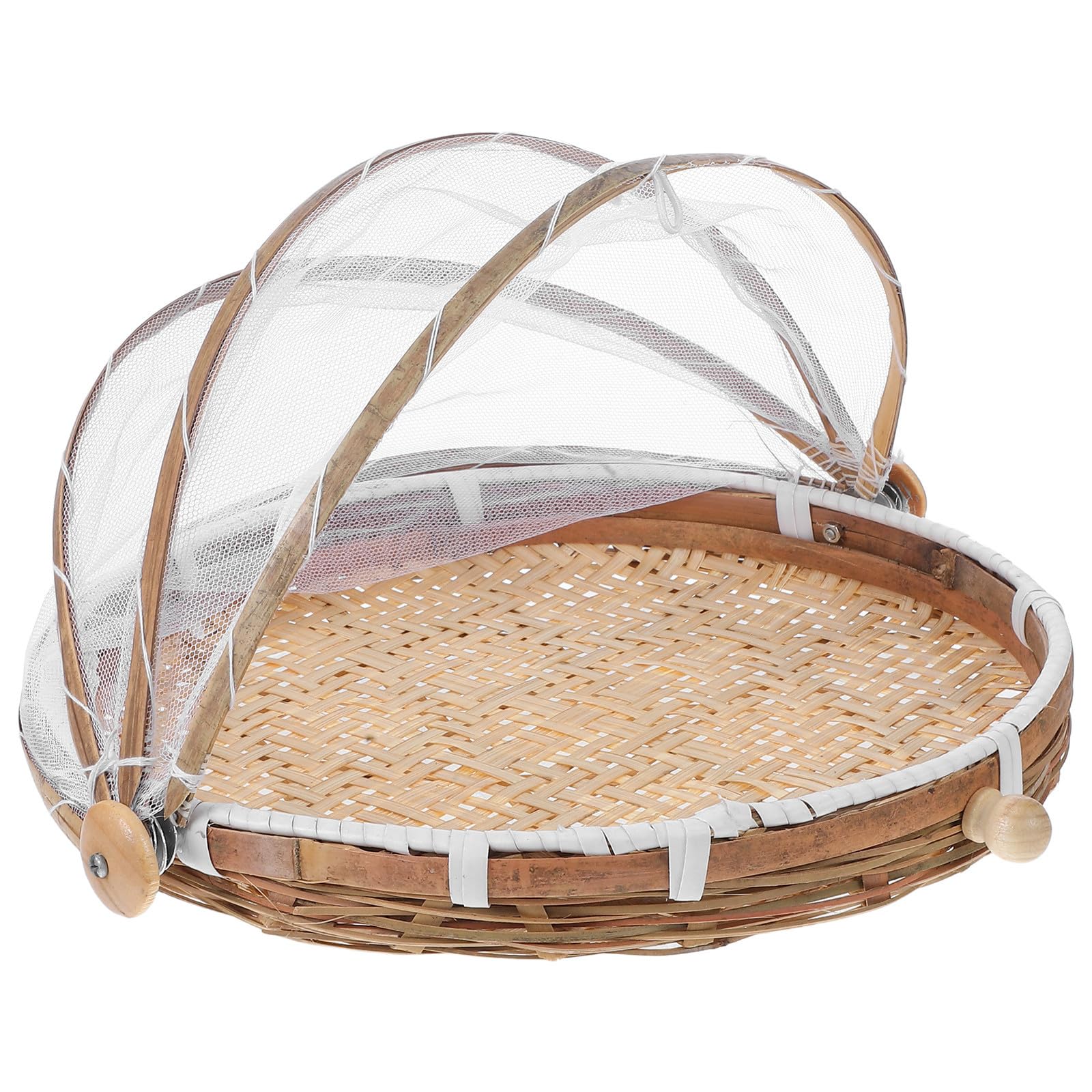 Panier en bambou fait main grande capacité tressé