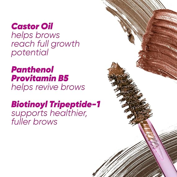 Kosas Air Brow Tinted Eyebrow Gel for Volume, Auburn