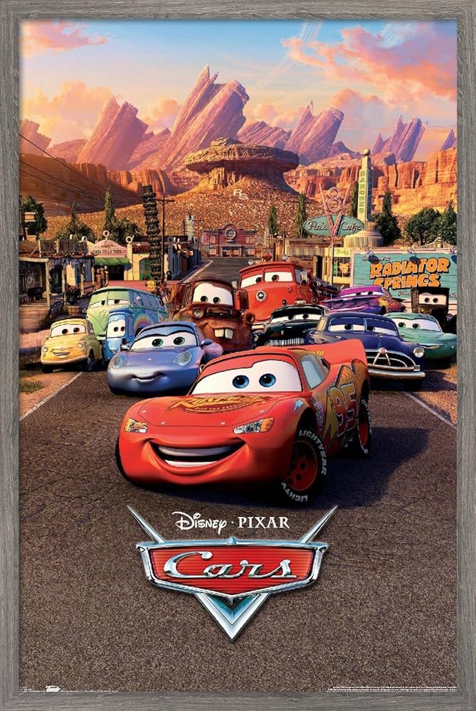 Amazon.com: Trends International Disney Pixar Cars - One