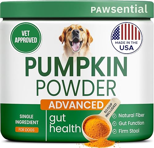 Pawsential Masticables masticables de calabaza para perros - 8 onzas de especias de calabaza