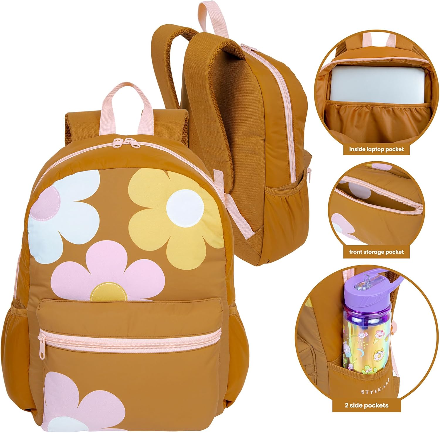 Daisy Puffer Backpack
