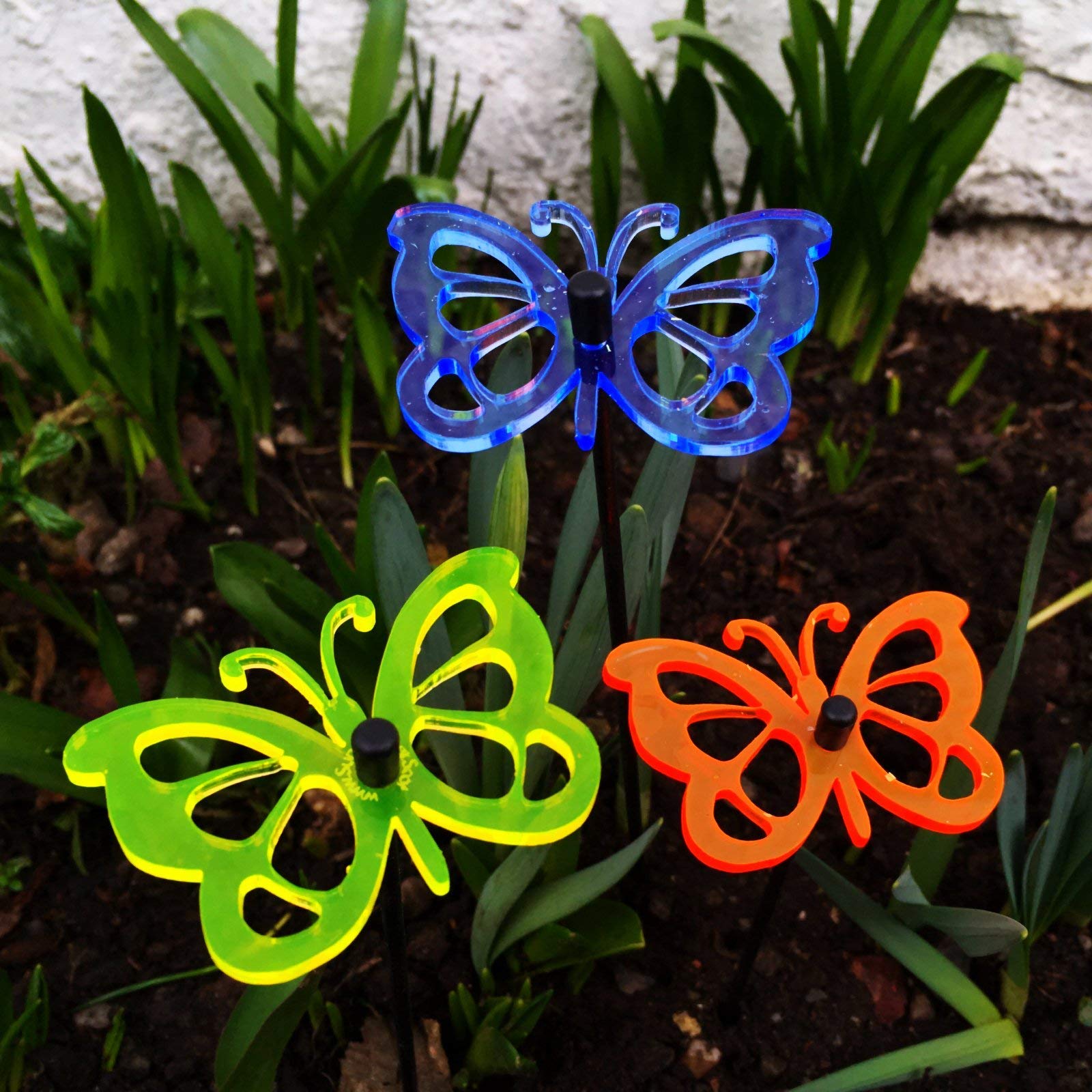 SunCatcher A Forma Di Cuore, Set Da 5 - Glow In The Dark - Decorazione Da Giardino Colorata UK