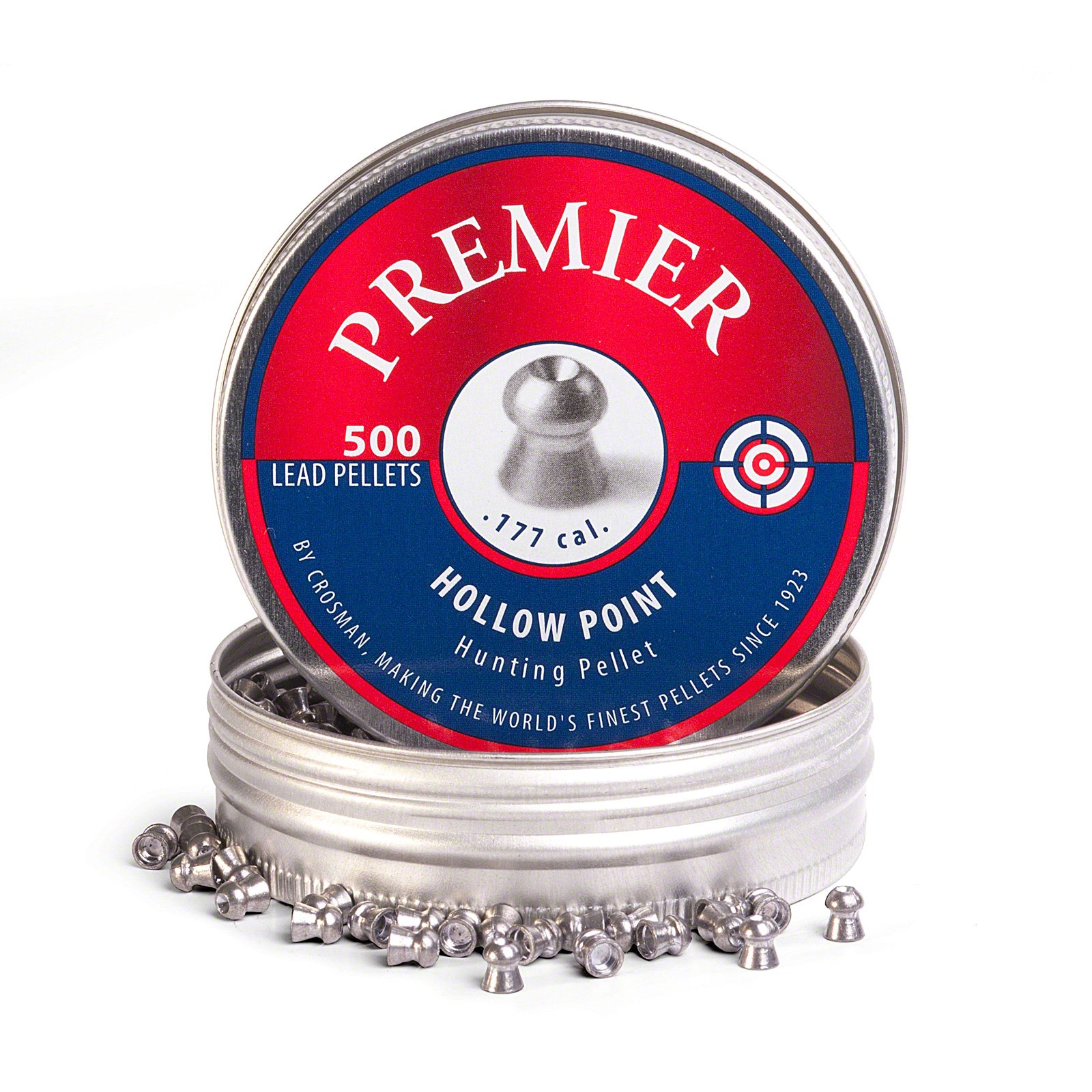 Premier Hollow Point Pellets .177 7.9gr 500 Tin LHP77