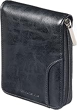 Men's Bi-Fold Wallet, Popular, Large Capacity, Ultra Lightweight, Double Fold, Card Case, Coin Purse, For Men, Gentlemen, Gift, black