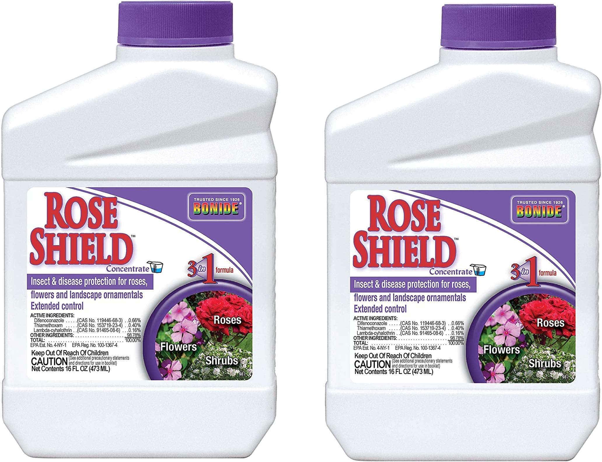 Bonide Chemical Rose Shield Concentrate - Pack of 2
