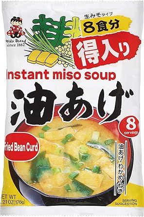Amazon Com Miko Brand Miso Soup Bean Curd 6 21 Ounce Packaged Miso Soups Grocery Gourmet Food