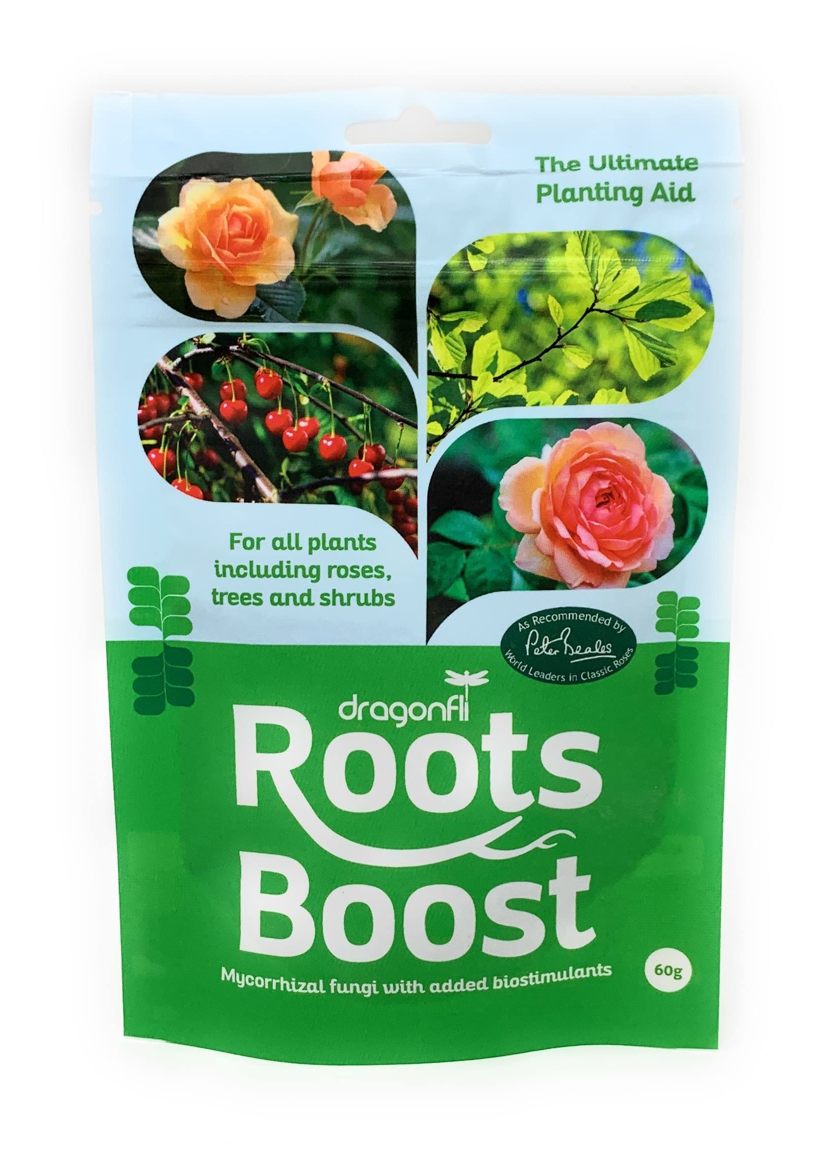 Roots Boost Mycorrhizal Fungi Granules: 60g - Bolster Healthy Plant Growth
