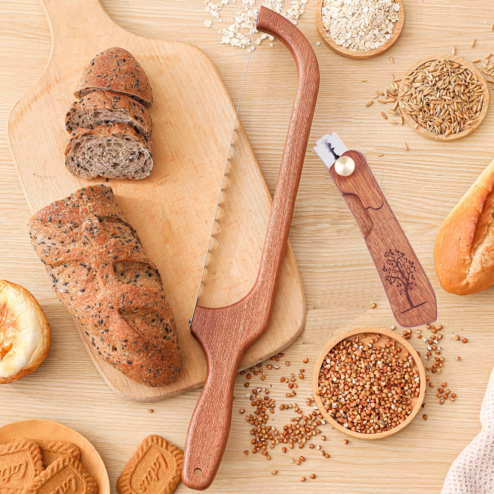 Sourdough Bread Knife & Lame - Slice Like a Pro -3 Sourdough Bread Knife & Lame - Slice Like a Pro -3