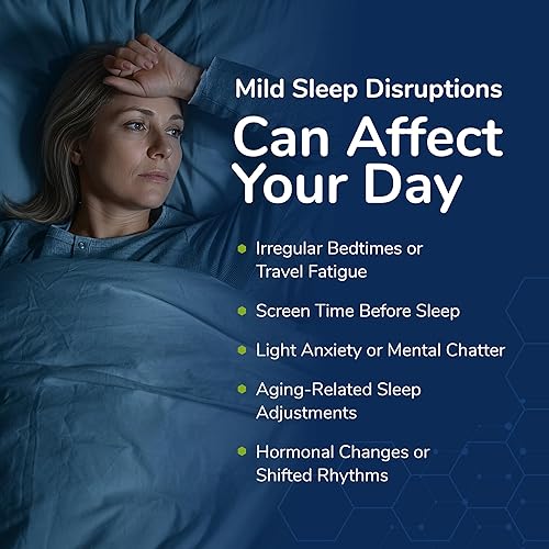 Miniatura 3 de Melatonina de 10 mg  Melatonina extra Stregnth en cápsulas fáciles de tragar  Vegana, sin OMG y sin gluten  Melatonina extra fuerte fabricada en