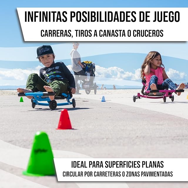 Foto 4 de 8 de EzyRoller Mini Triciclo para niños pequeños de 2 a 4 años Niñas o niños Triciclo Scooter de Tres Ruedas…