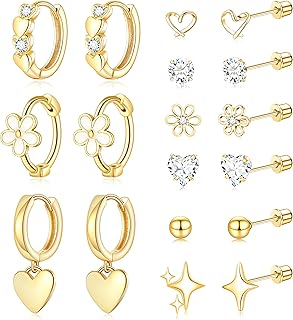 Earrings For Baby Girl Picks collage image 4