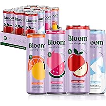 Sparkling Energy Drink Apple Crisp/Glacier Crush 12oz 12Pk
