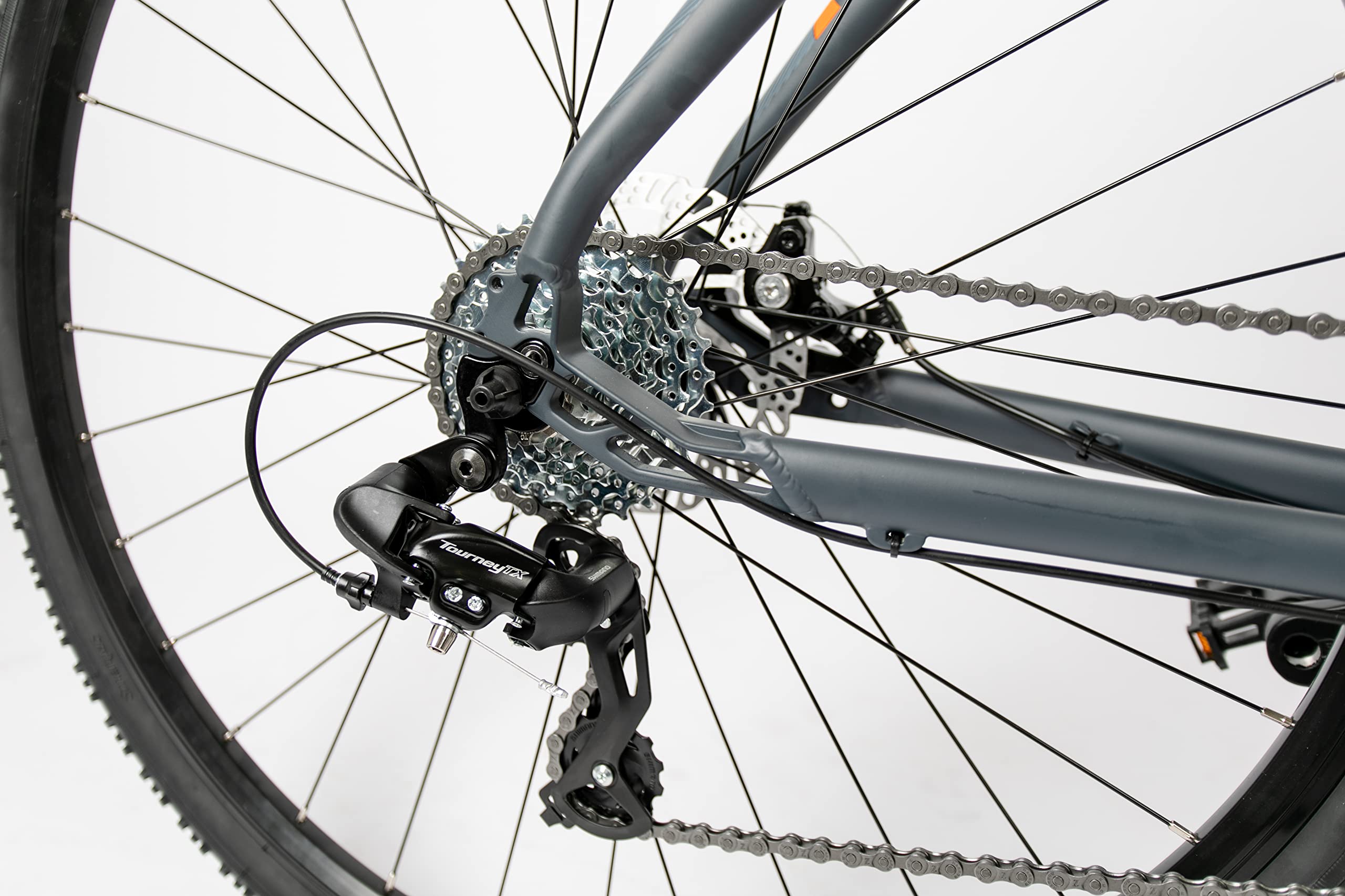 Head Herren I-Peak I Crossbike, Grau matt/orange
