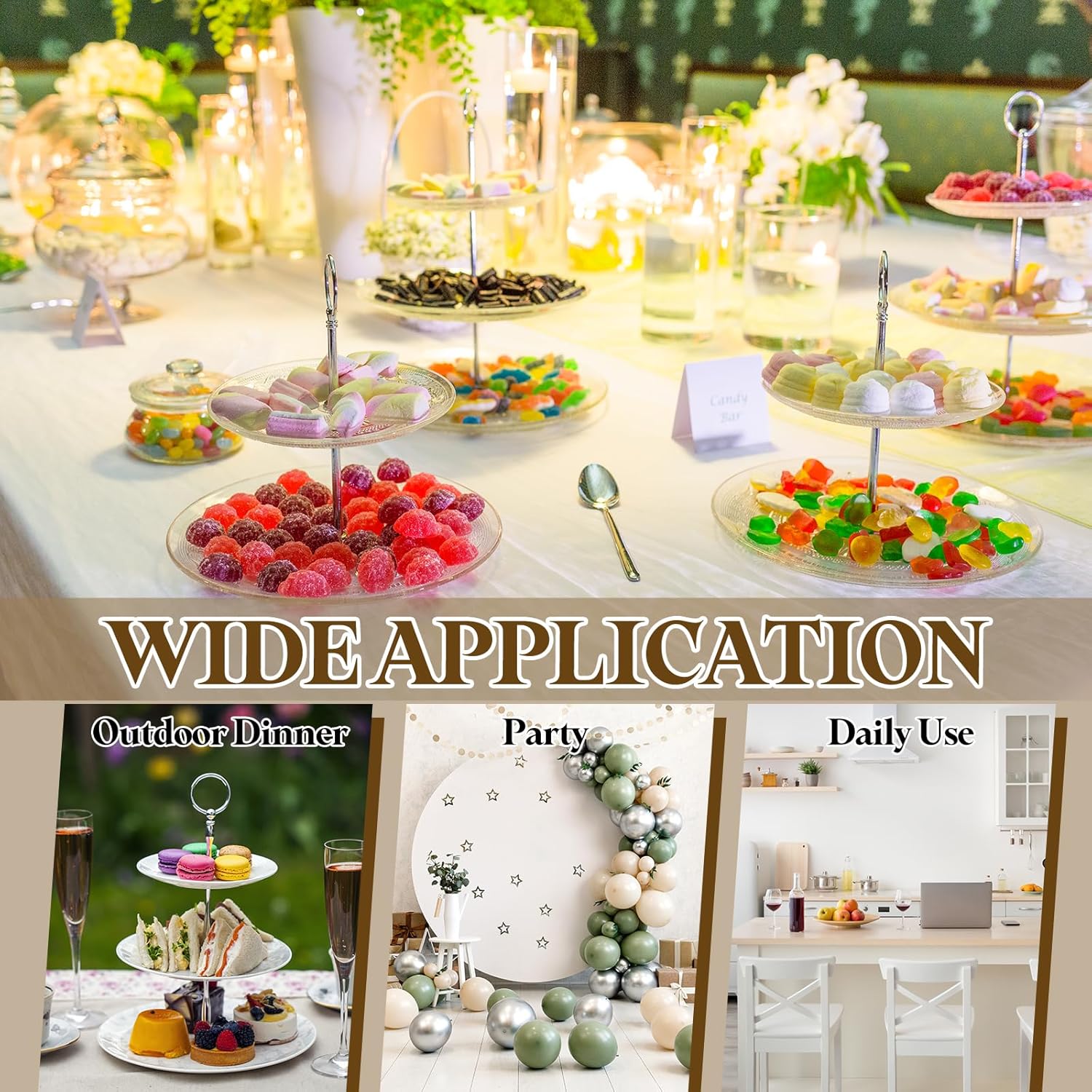 uxcell 2Pcs 60 x 120 Inch Clear Plastic Tablecloth, Waterproof Oilproof Rectangle Vinyl Table Cover Protector, Table Cloth for Dining, Parties and Holidays