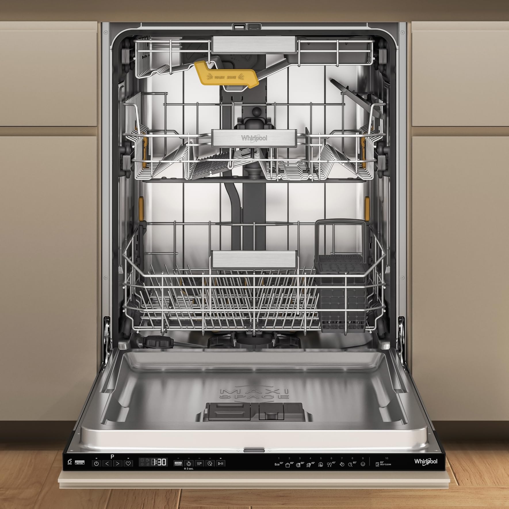 Whirlpool Lavavajillas W8I HP42 LSC totalmente integrado (60 cm)