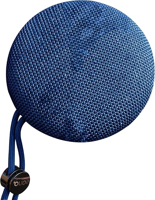 Amazon Brand - Eono Portable Bluetooth Speaker Eonosound1 15W Bluetooth speakers with Stereo Sound, AUX,IPX67 Waterproof, Shockproof, Wireless Stereo Pairing SpeakersBlue)