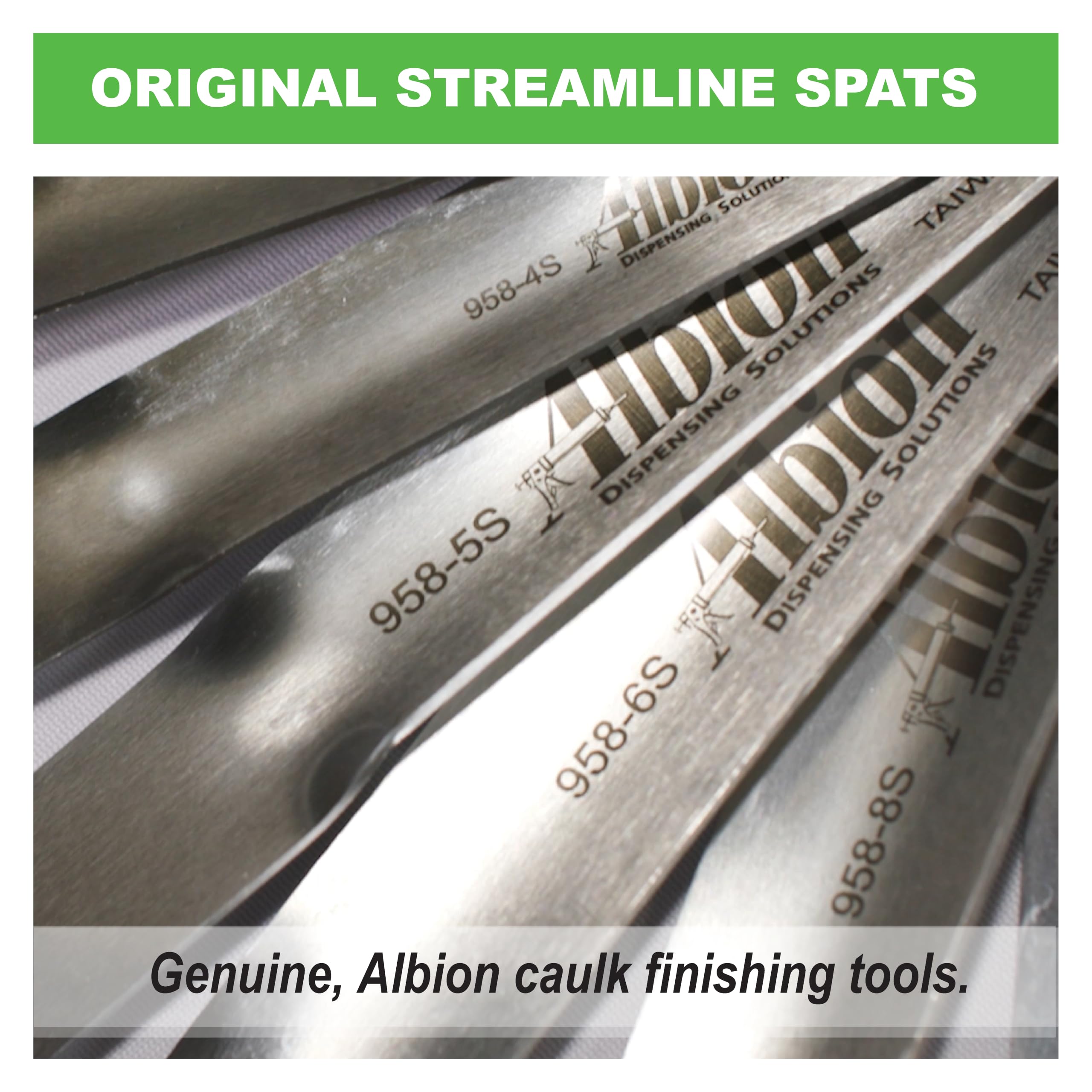 Albion Engineering Original 958-G01 Streamline Flexible Caulk