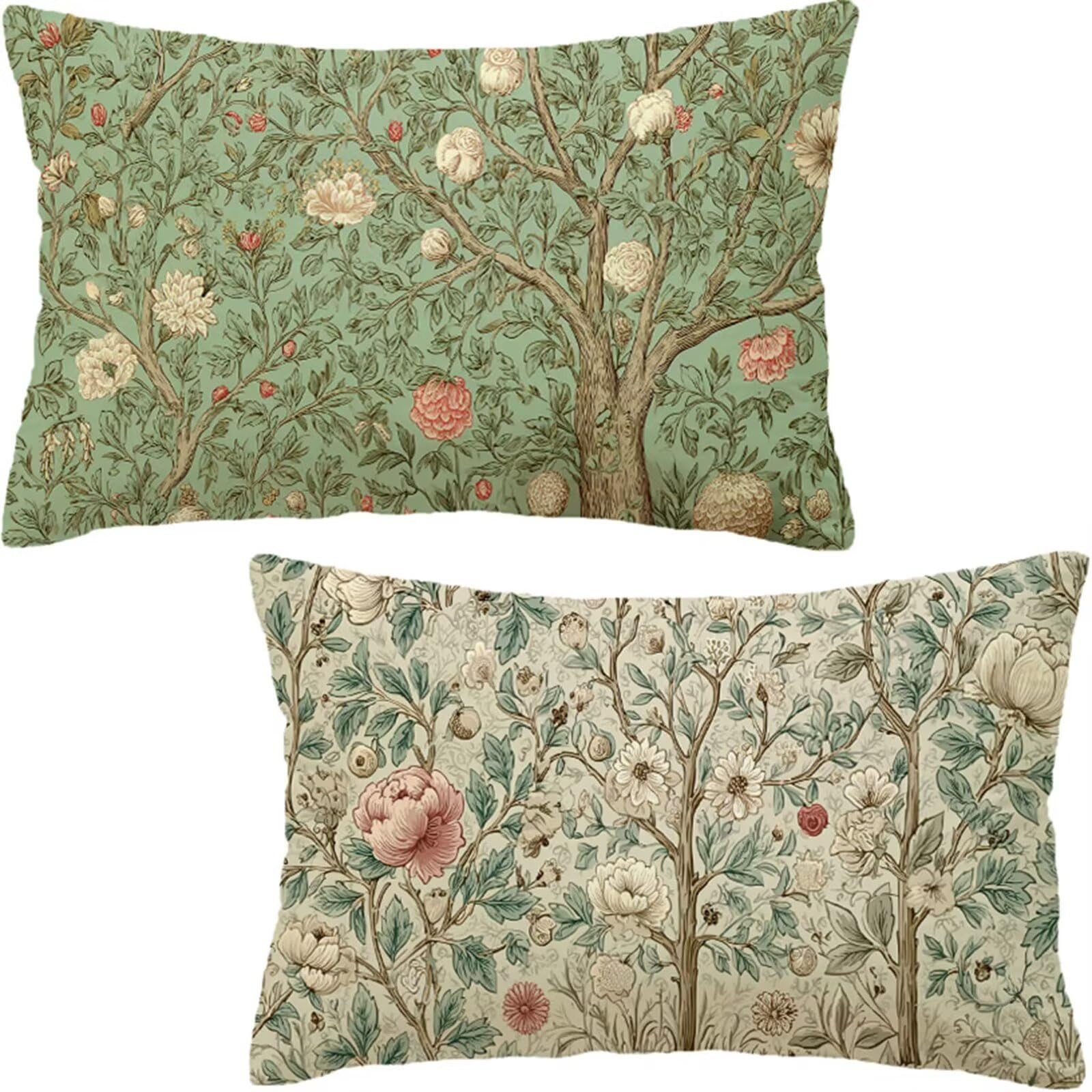 Poszewka na poduszkę 90 x 40 cm, poszewka na poduszkę w kolorze musztardowym zestaw 2 sztuk, wodoodporna poduszka zewnętrzna, prostokątna poszewka lniana poszewka na poduszkę wiejski wzór sofa
