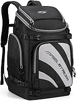 Maelstrom 55L Waterproof Ski Boot Bag Backpack - Durable Snowboard Boots Travel Bag for Men Women, Gear Storage Up to Size 14 Boots