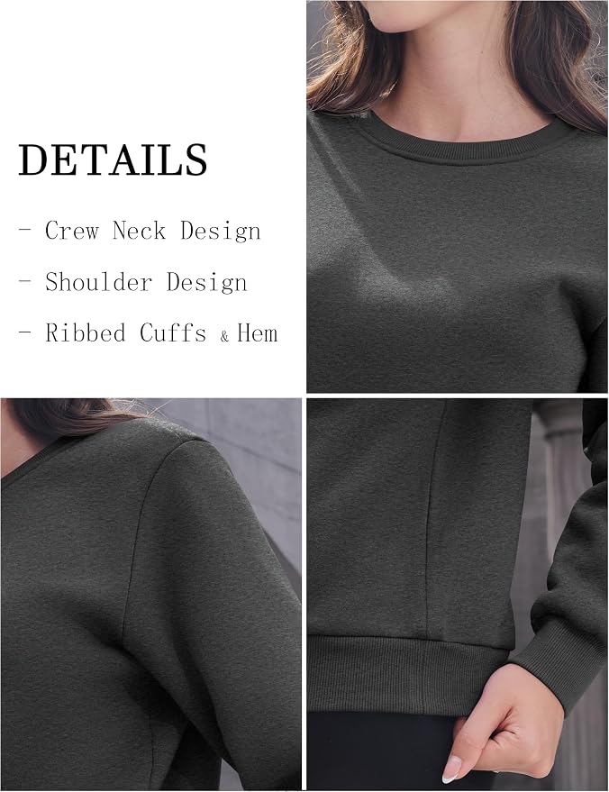 Women wearing MAGCOMSEN Sherpa lined pullover casual style
