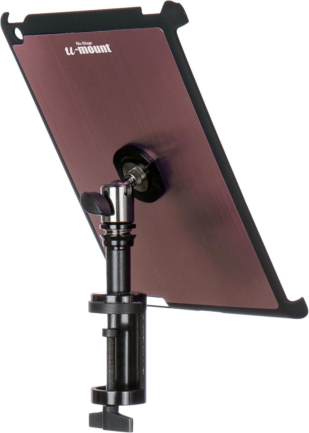 OnStage On-Stage TCM9163 Quick Release Table Tablet Mount with Snap-On Cover for iPad 2/3/4, Mauve