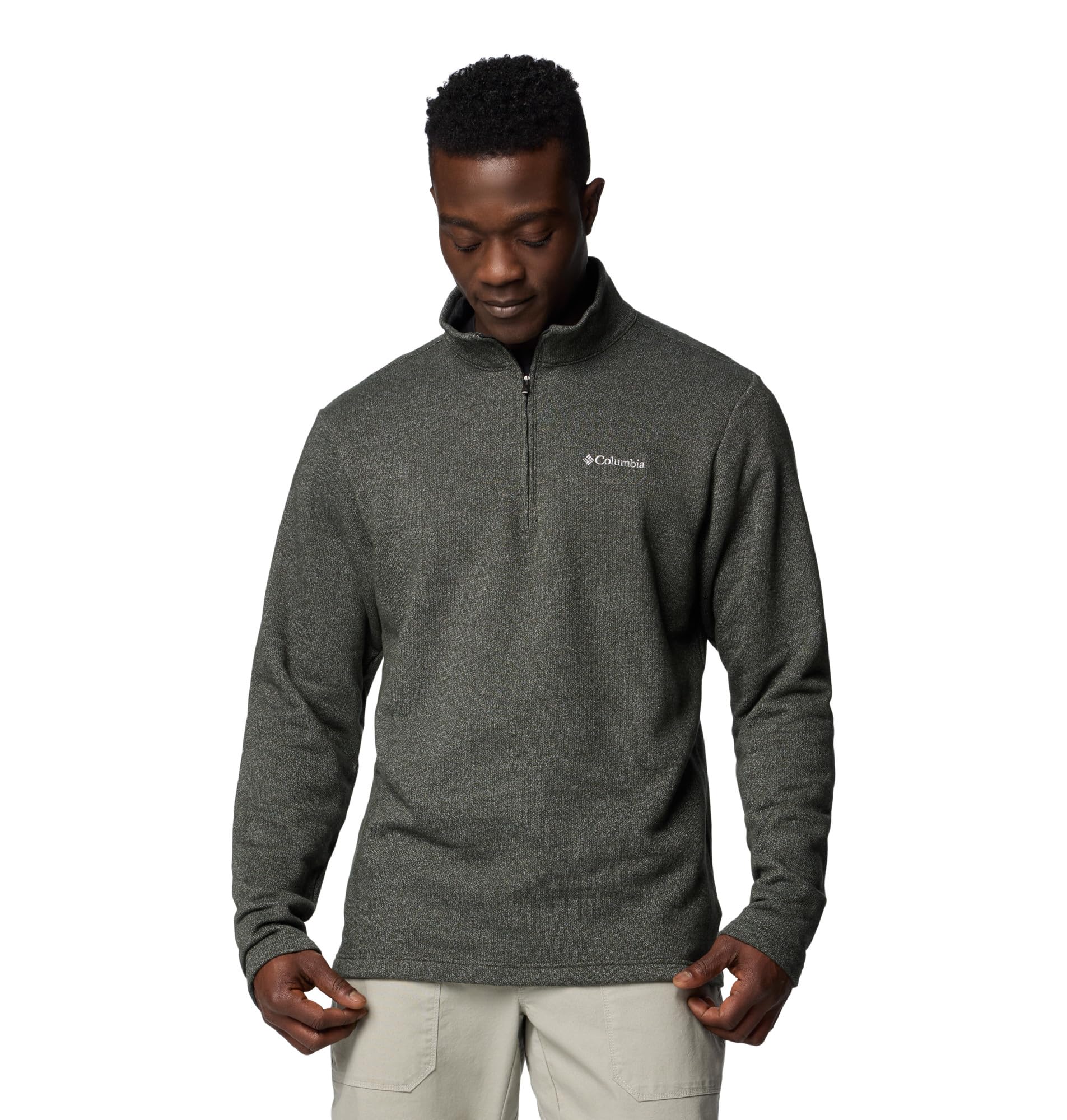 Columbia Men's Big Great Hart Mountain III Big &amp; Tall Half Zip