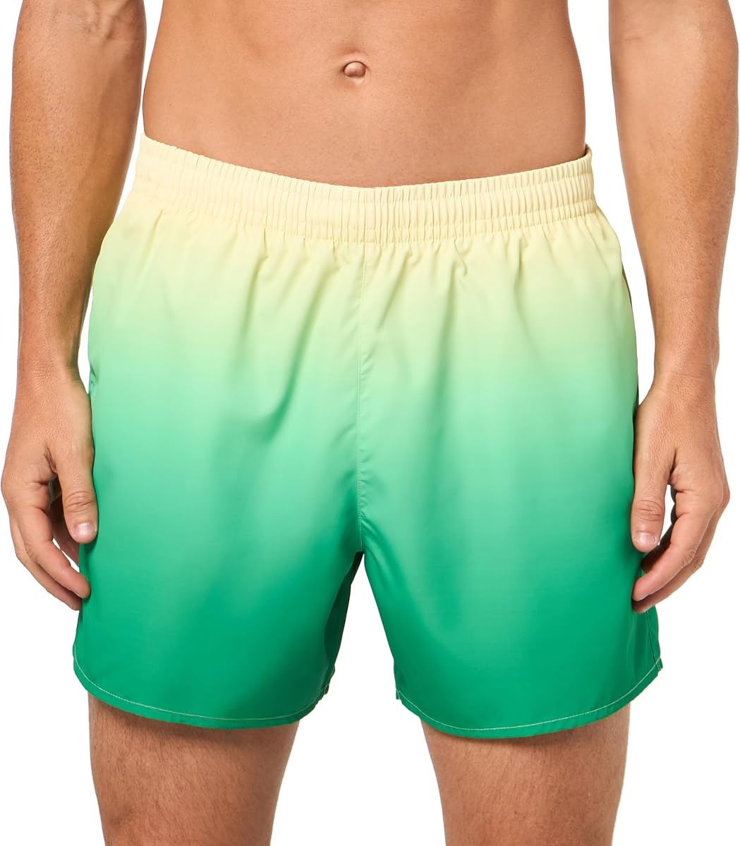 Lacoste Men's Short Ombré Print Swim Trunks