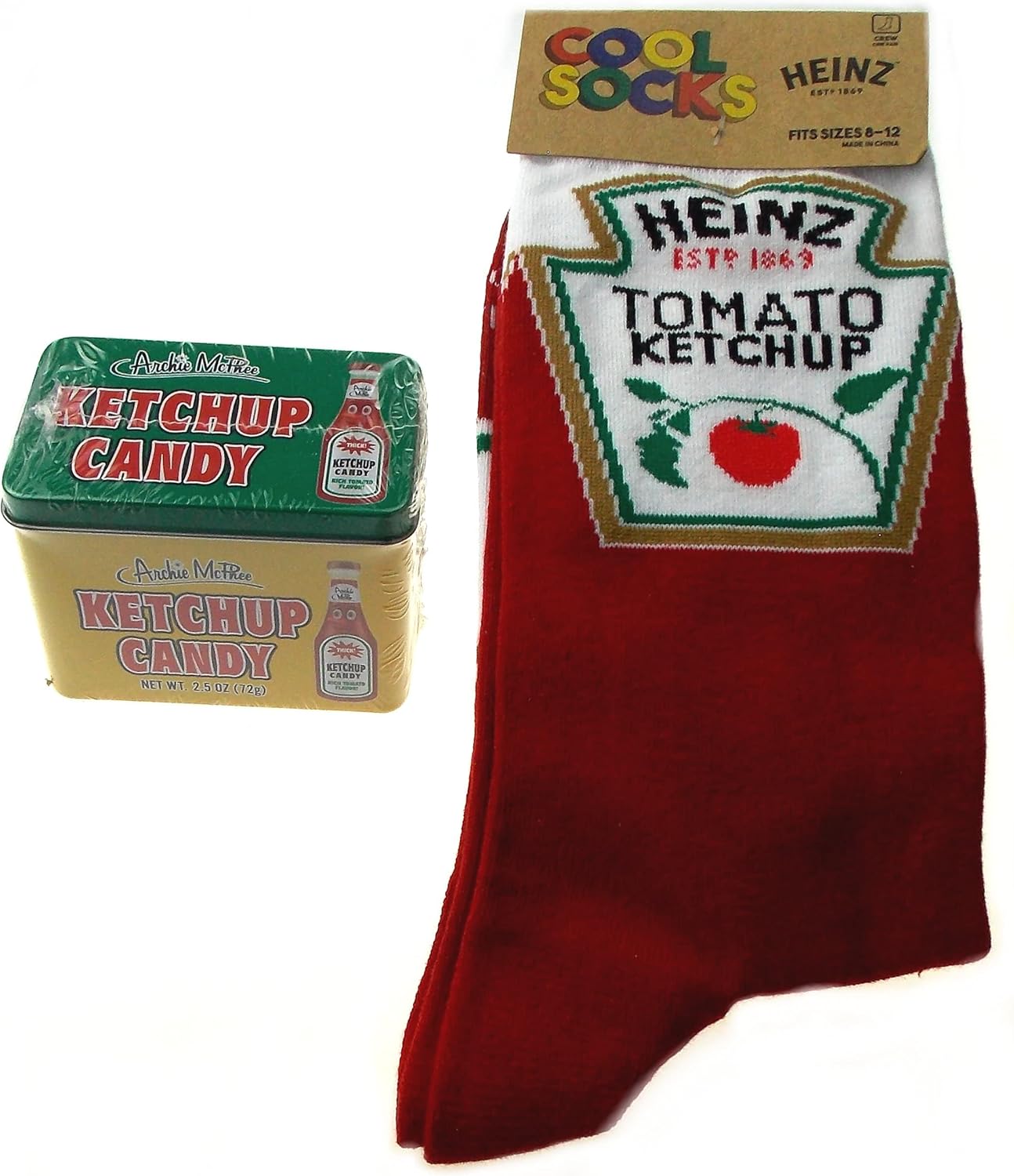 Hickoryville Heinz Tomato Ketchup Socks Bundled with