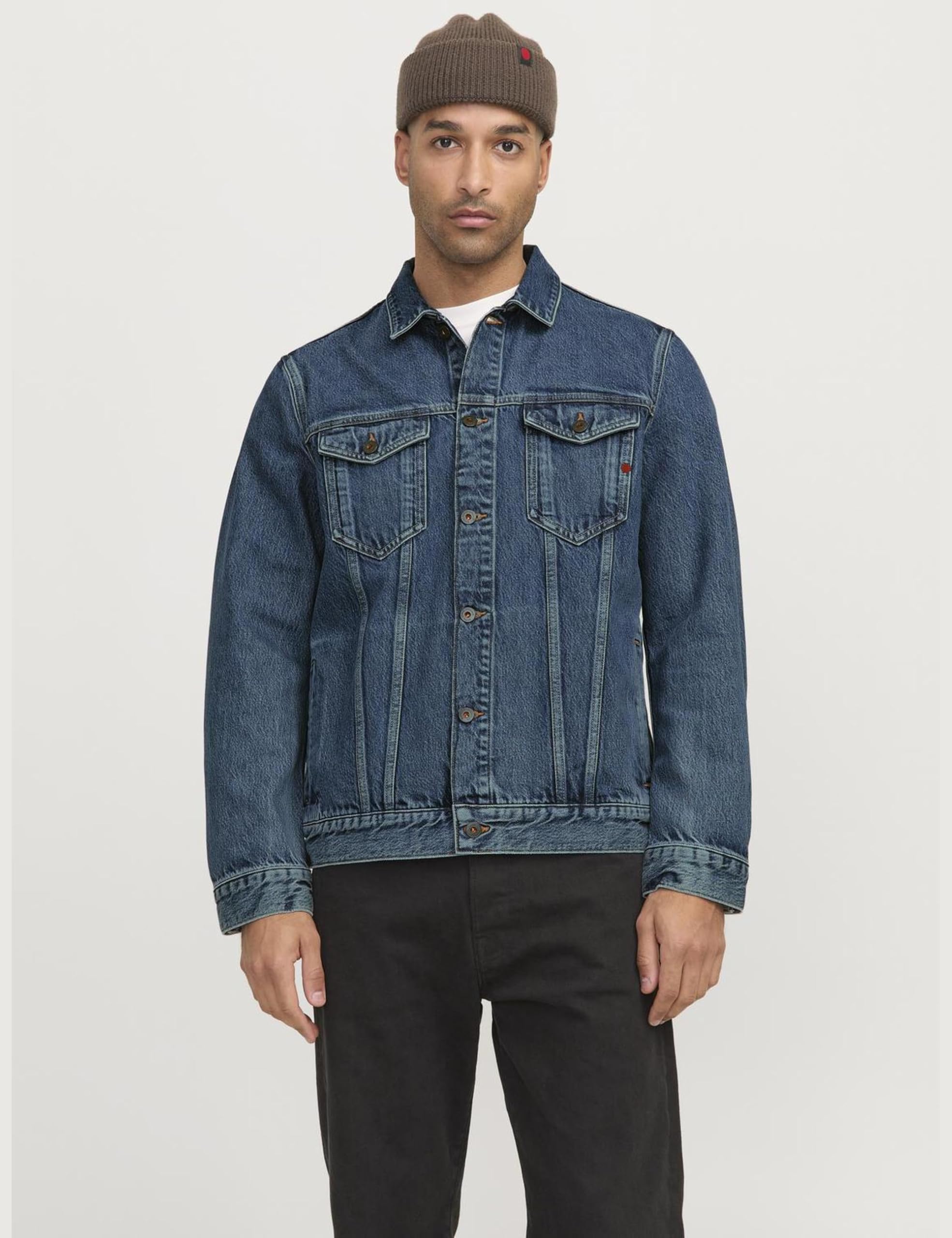 R.d.d. royal denim division Rddcarson Denim Jacket Ri 313 Noos męska, Blue Denim, L