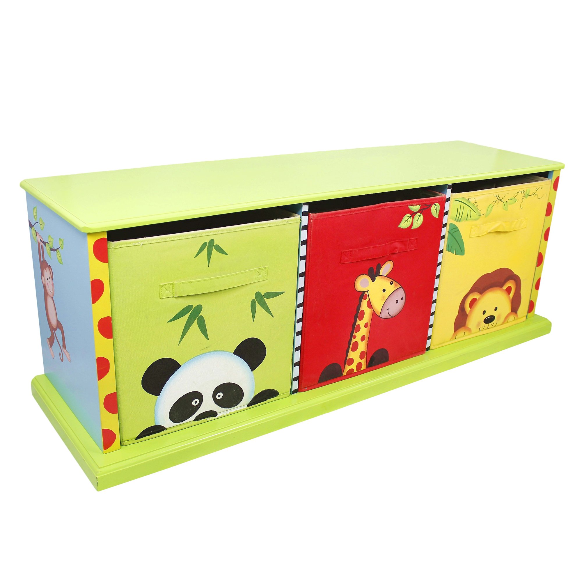 Fantasy Fields Contenitori Giochi Legno Tela Bambini Sunny Safari TD-0131A