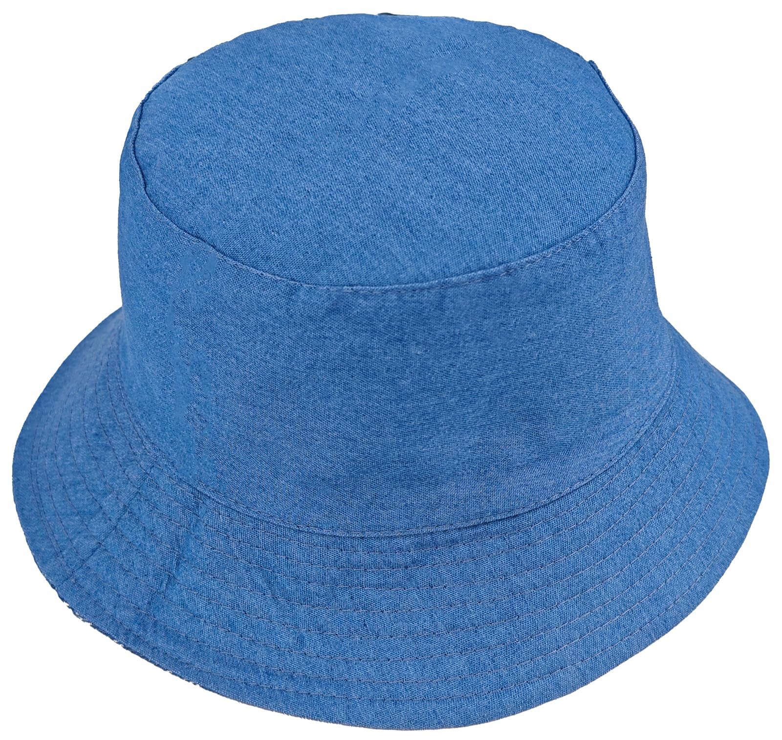 styleBREAKER Chapeau Réversible Femme 2-en-1 | Bob avec Imprimé Léopard et Côté en Jean | Chapeau d'Été en Coton pour la Plage et Les Festivals