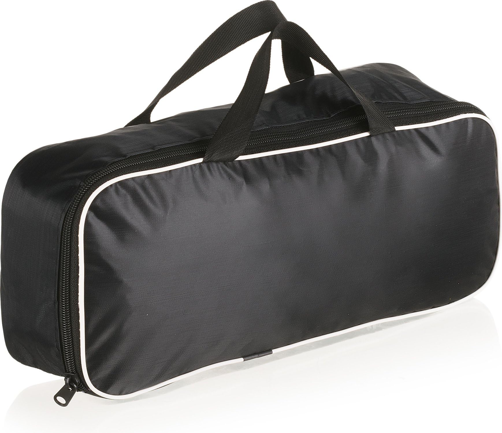 Filet de volleyball pliable 9,9 x 0,9 m portable avec sac de transport pour jardin plage piscine