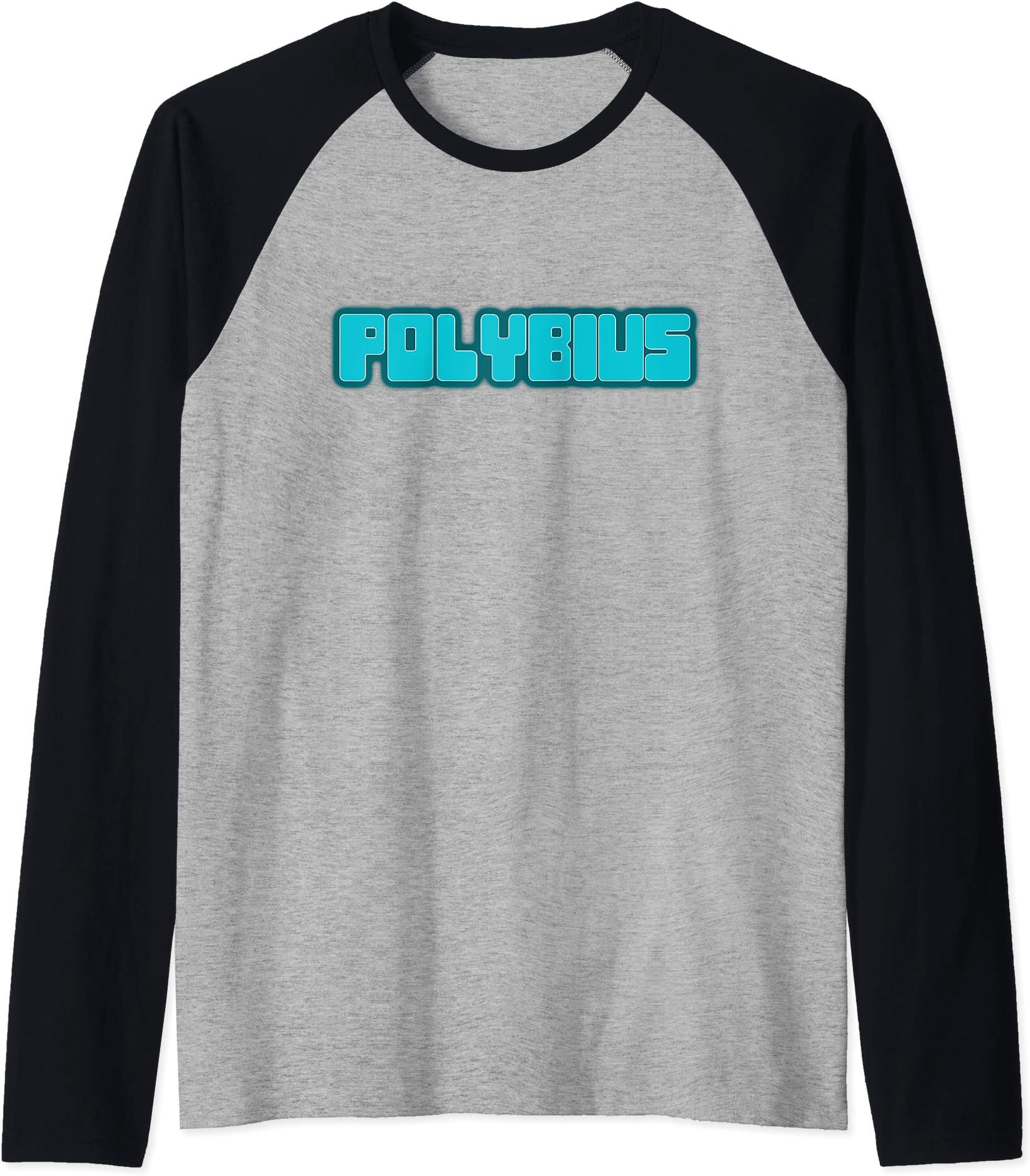 Polybius Sinnesloschen Legendary Copypasta Video Game Raglan Baseball Tee
