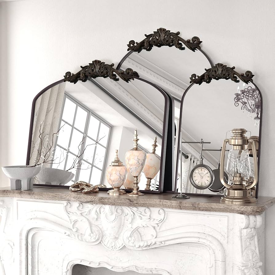 安くしました❣️アーチ型アンティークミラー Amazon.co.jp: PAIHOME アーチ型ミラー 30x36インチ