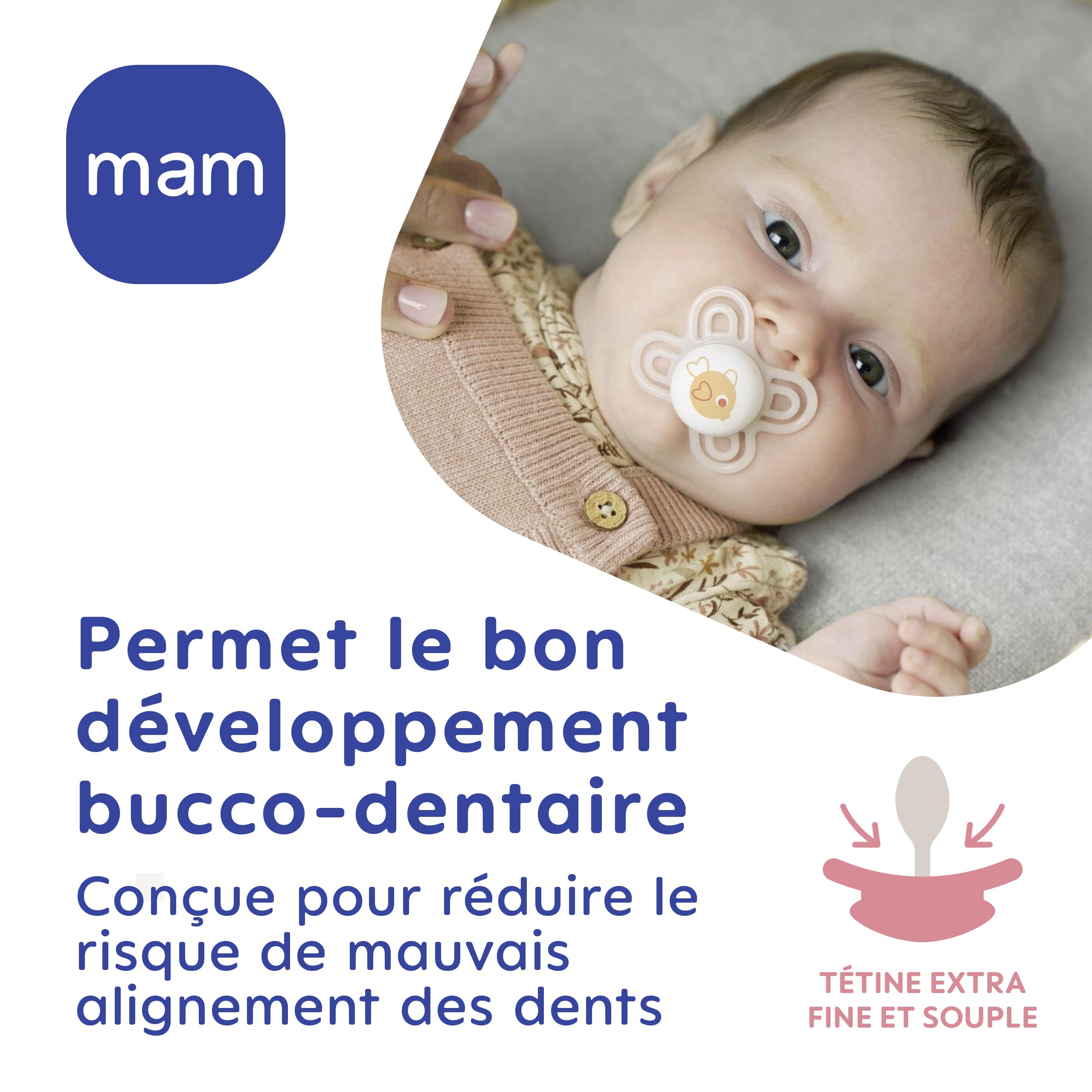 Tetine Mam Naissance MAM MAM Perfect Lot De 2 Tétines Ultra Fines Et Flexibles En Sucette Mam Tetine Mam Naissance MAM MAM Perfect Lot De 2 Tétines Ultra Fines Et Flexibles En Sucette Mam