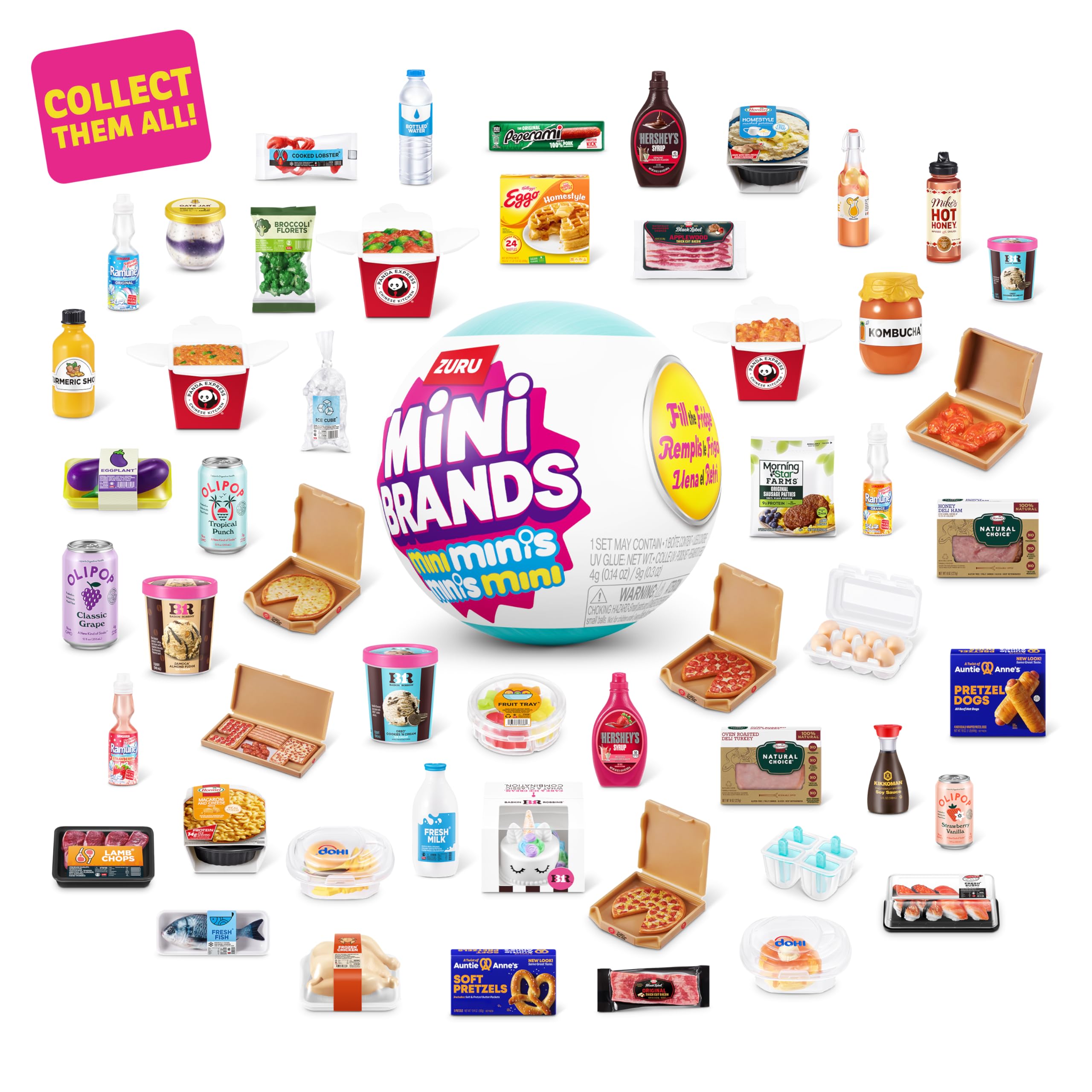 Amazon.com: Mini Brands Fill The Fridge Mini Minis Series 1