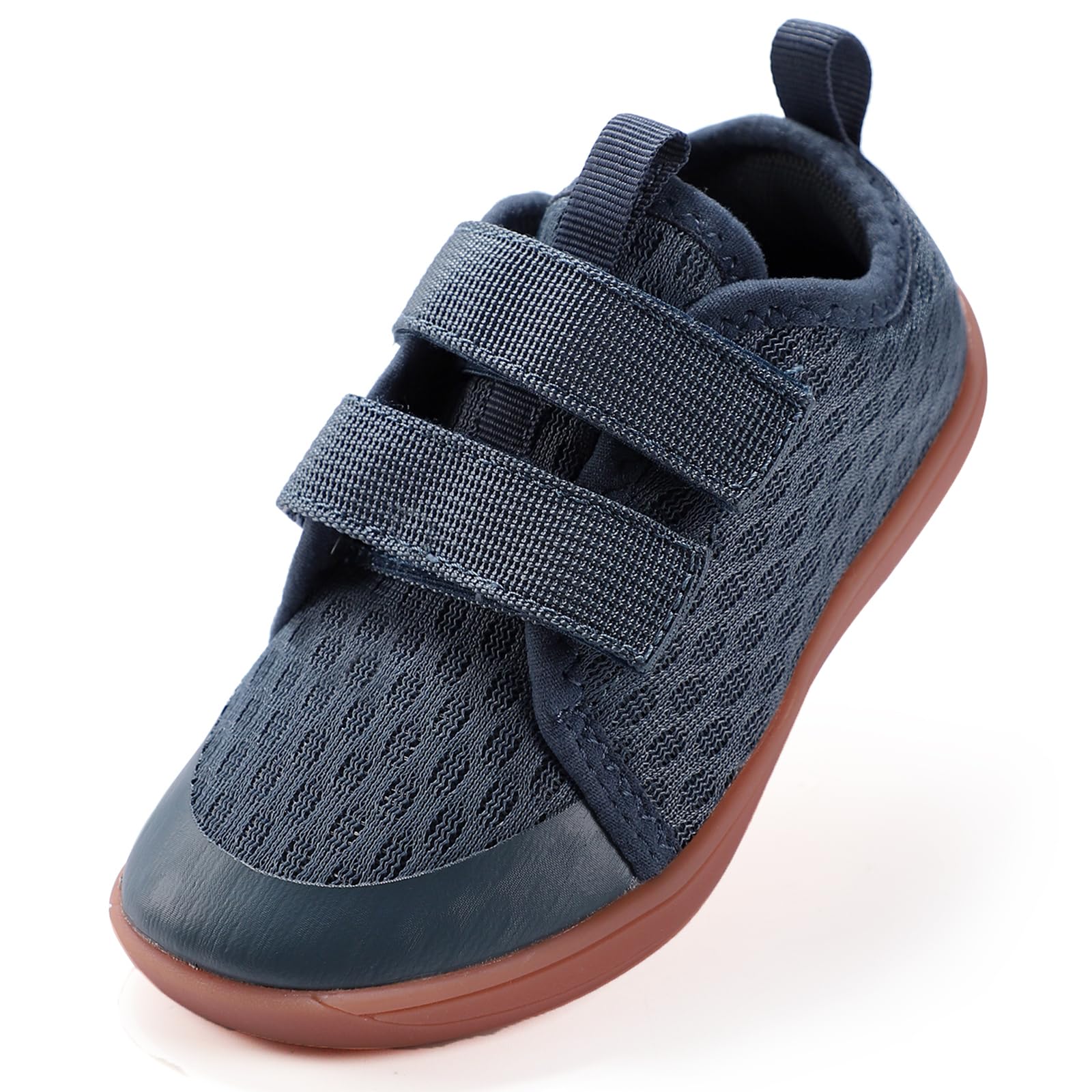 WOWXSWL Toddlers and Little Kids Water Shoes - Grey, Wide Toe Box, Barefoot Feel, Non-Slip, Quick-Dry,Breathable for Kids