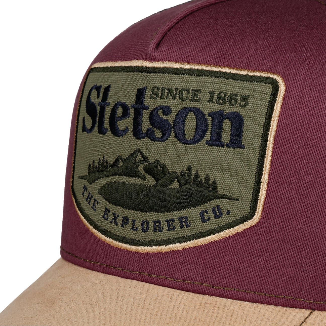 Stetson The Explorer Co. Truckercap Stoffcap Snapback Damen Herren Sommer Winter