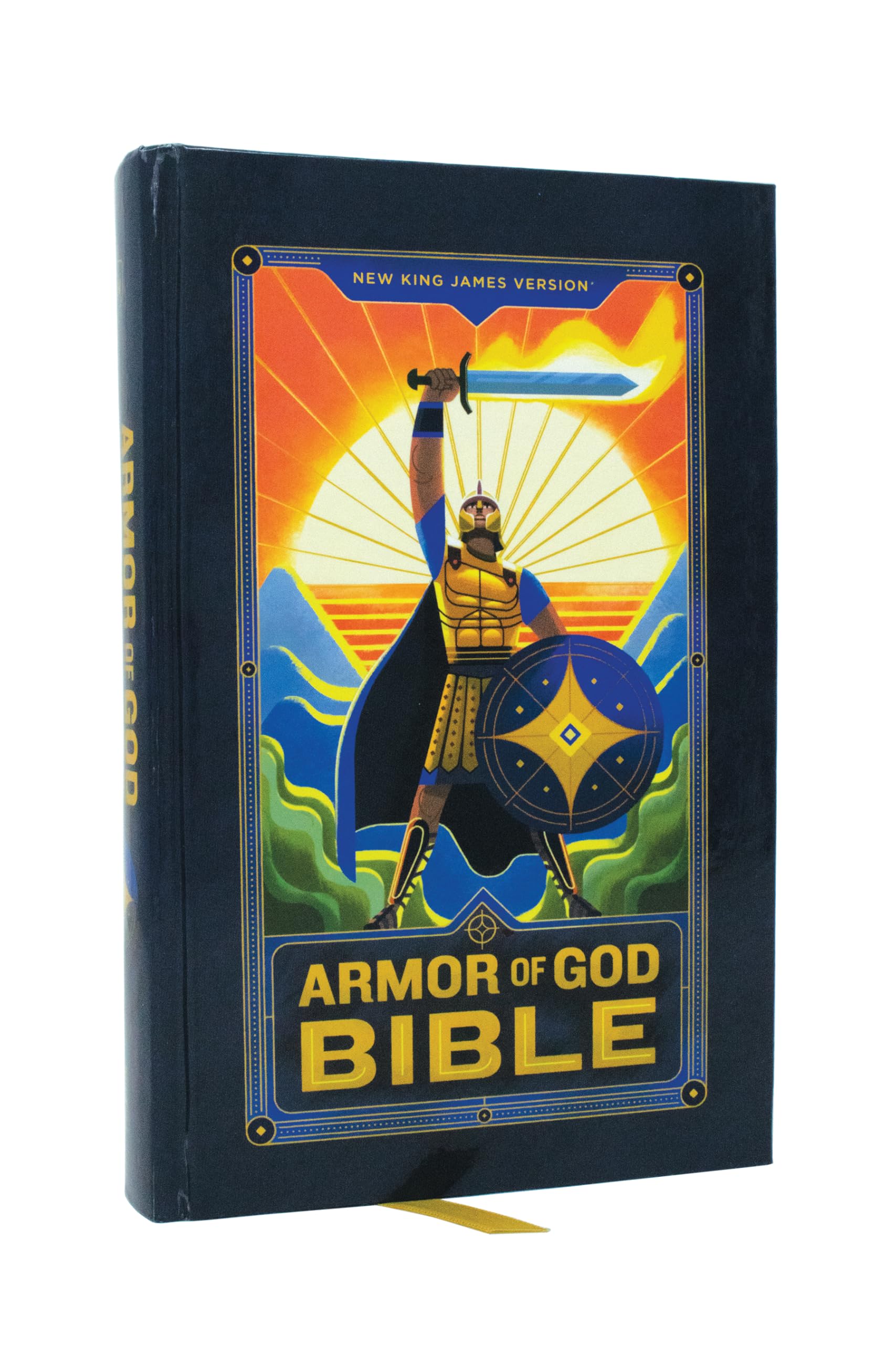 NKJV Armor of God Bible, Hardcover (Children's Bible, Red Letter, Comfort Print, Holy Bible): New King James Version