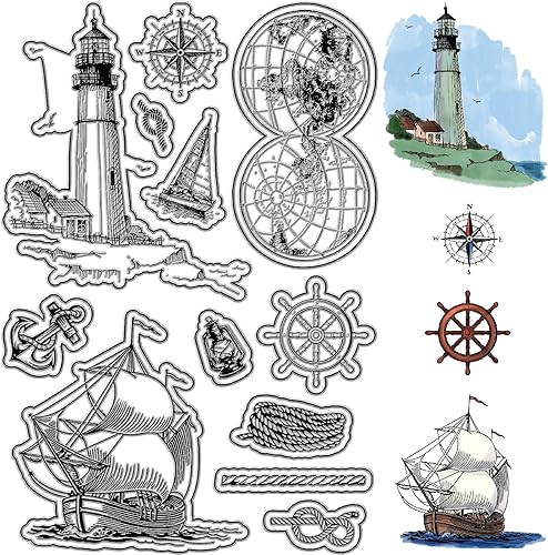 Miniatura 15 de CRASPIRE Sellos transparentes de notas musicales, sellos de goma para instrumentos de piano vintage, fondo reutilizable, sello de silicona