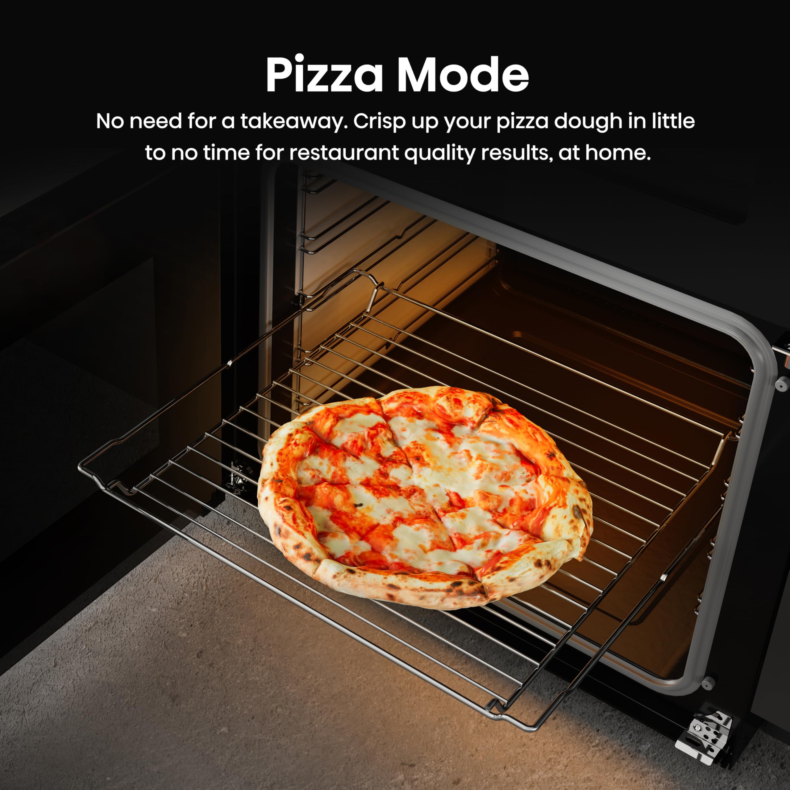 Hisense Hi6 Max 60cm Electric Cooker with Ceramic Hob HDCEC6C20W - White - A Rated — view 8