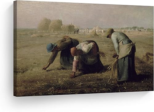 Miniatura 1 de Jean-Francois Millet H45 - Lienzo impreso, diseño de calavera